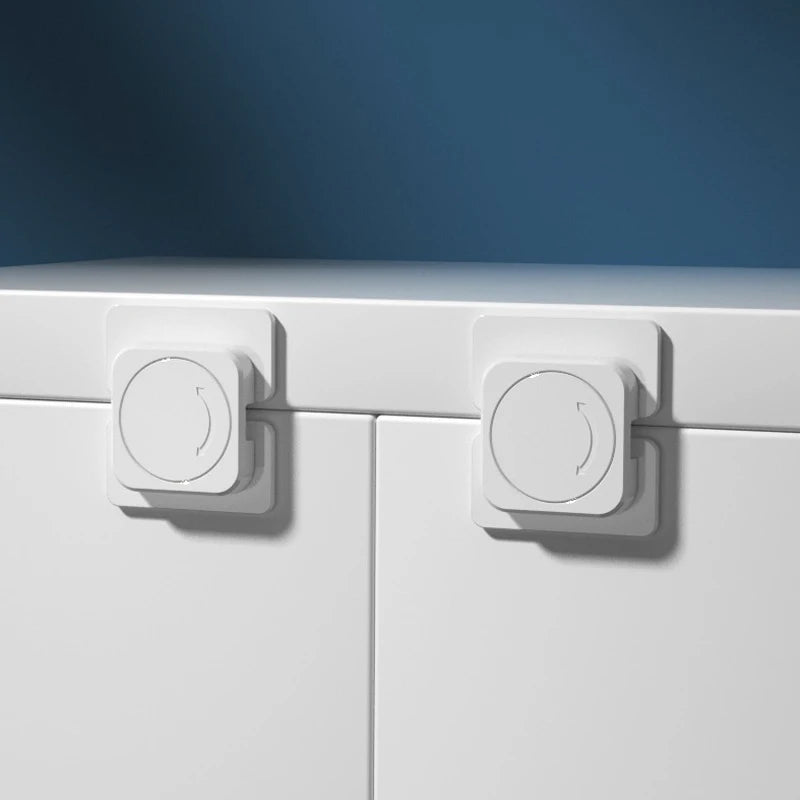 Baby Cabinet & Drawer Safety Locks – Child Proof 1-4 Pack Baby Safety Lock Babs