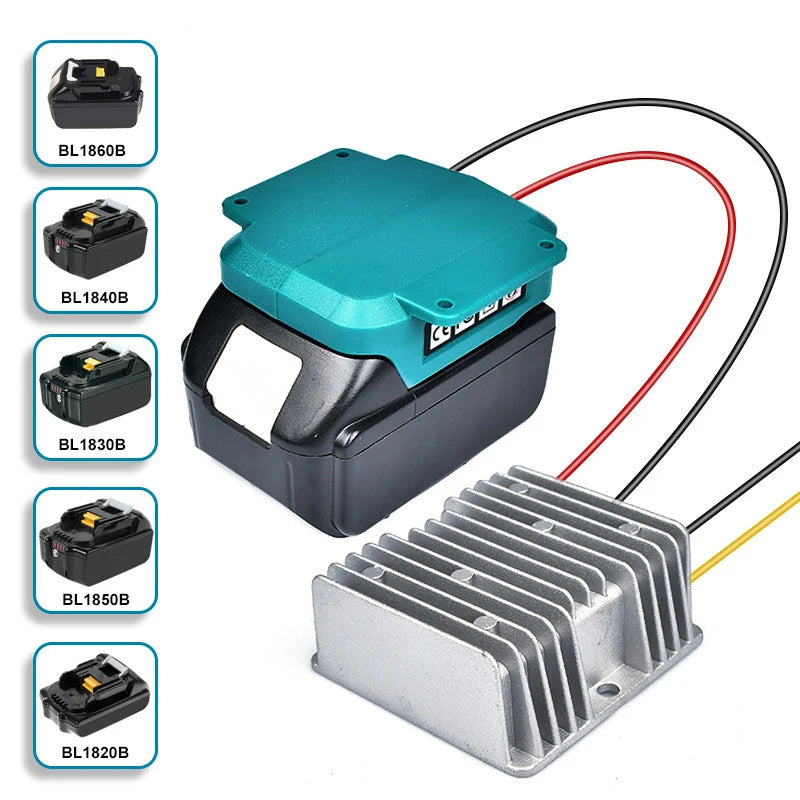 Makita 18V to 12V Step-Down Converter – 15A 180W DIY Adapter Voltage Converter Adapter Babs