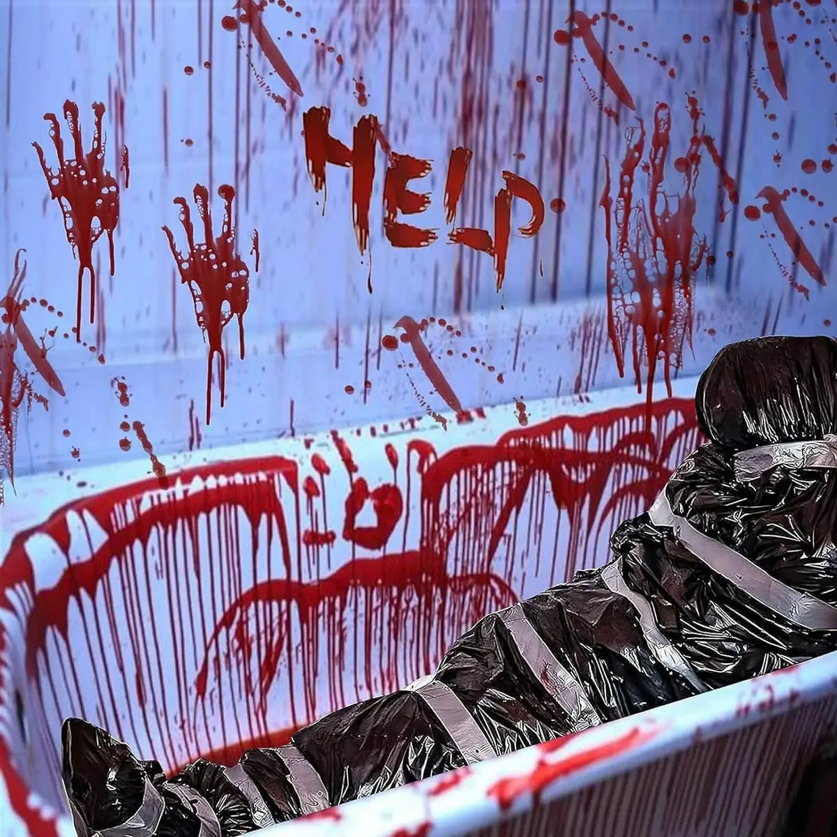 Halloween Hanging Corpse Prop – Haunted House Horror Decor Halloween Hanging Prop Babs