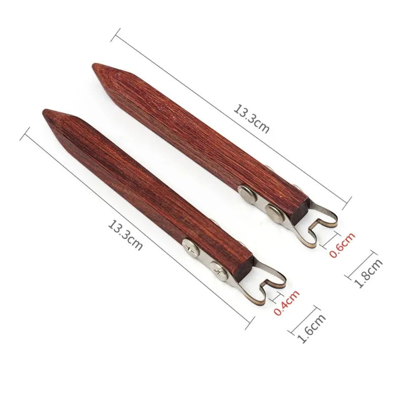 Clay Ring Foot Trimming Tool – Mahogany & Stainless Steel Clay Trimming Tool Babs