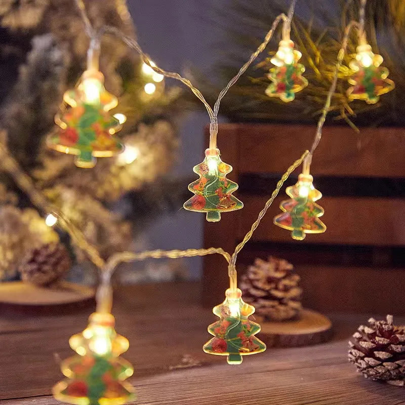 Christmas Tree LED String Lights 1.5M 10LED Fairy Light Garland LED Fairy String Lights Babs B