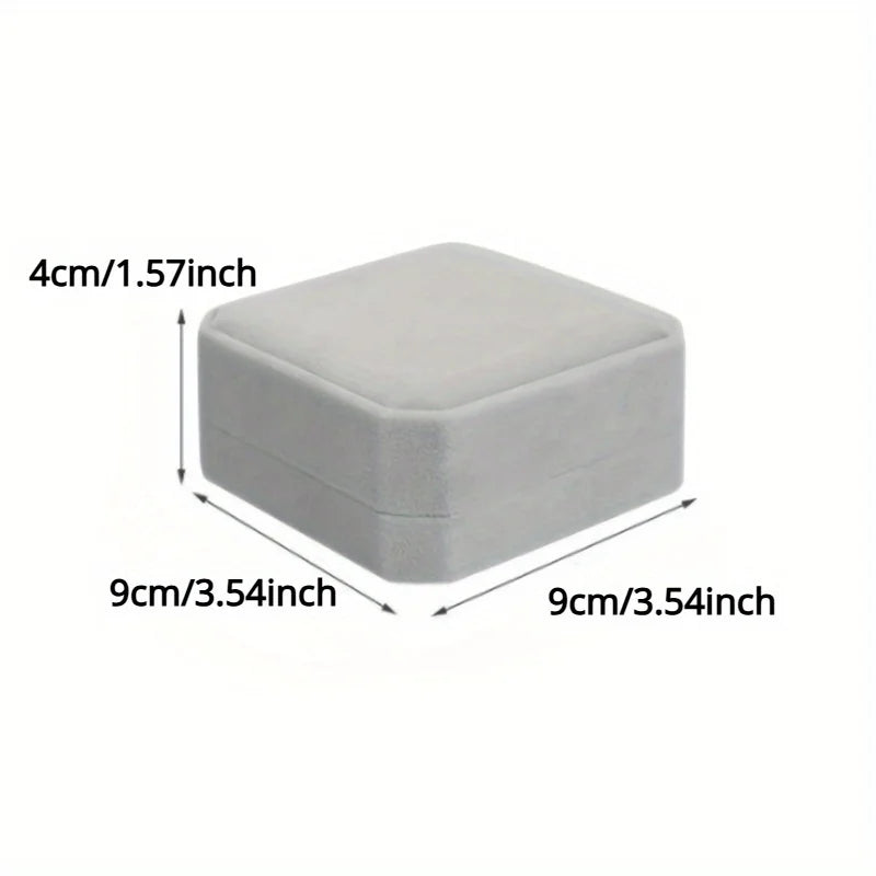 Velvet Octagonal Bracelet Jewelry Box – Elegant Gift Display Jewelry Display Box Babs