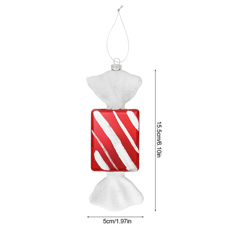 Christmas Lollipop Candy Cane Tree Hanging Ornaments 2024 Christmas Tree Ornament Babs C