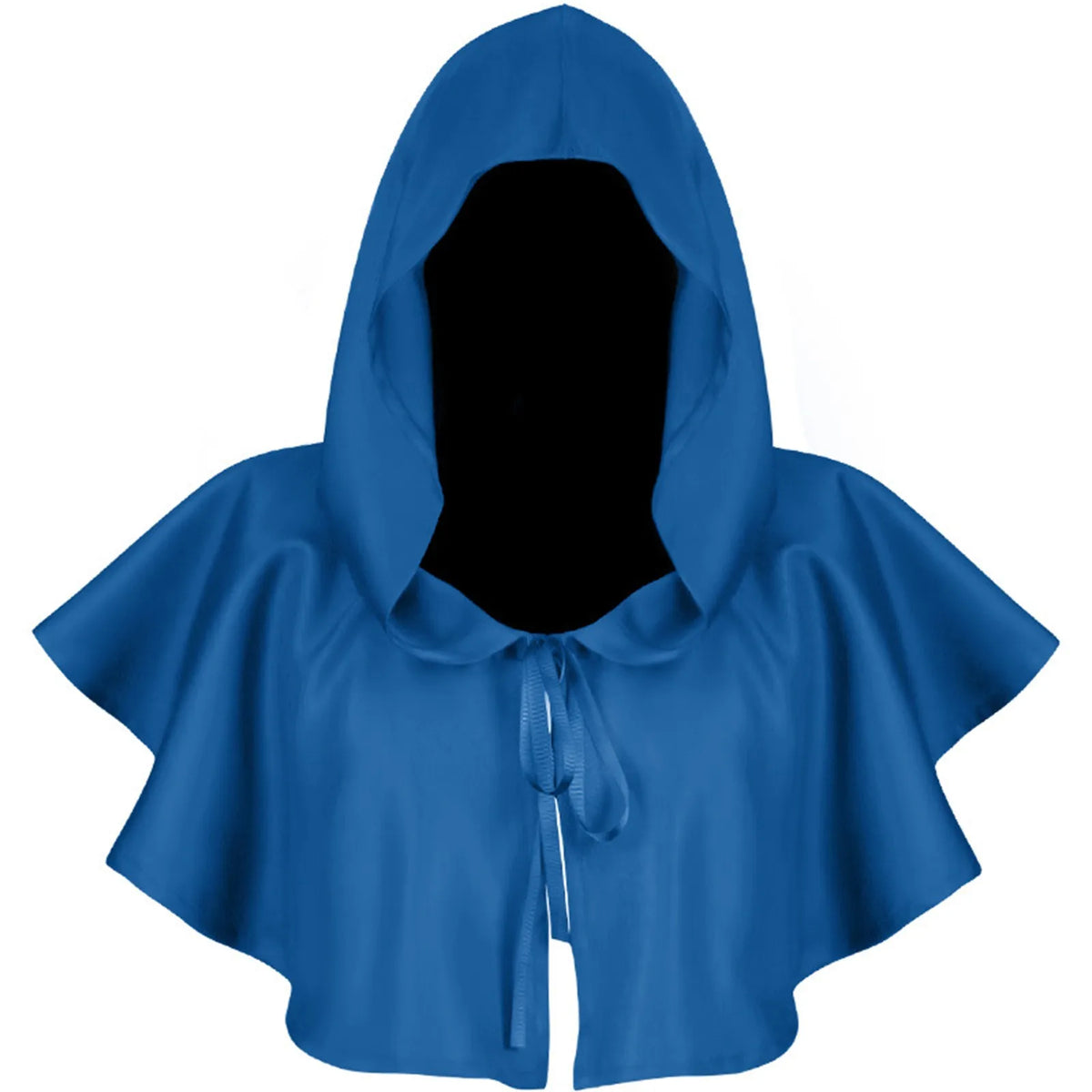 Medieval Hooded Cloak Cape – Halloween Monk Priest Costume Halloween Costume Cape Babs
