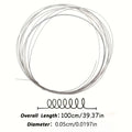 0.5mm Diamond Cutting Wire – Hand Saw for Jade, Stone & Glass Diamond Wire Saw Babs Silver