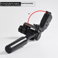 Camera Ball Head 3/8" 1/4" Thread with Quick Release Plate Tripod Ball Head Babs Black