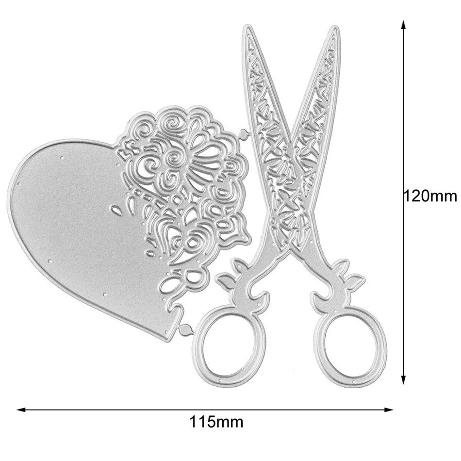 Hollow Frame Metal Cutting Dies – Scrapbooking & Card Making Metal Cutting Dies Babs B