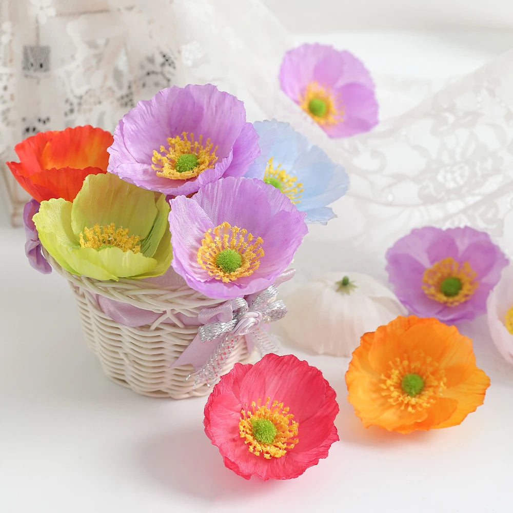 Artificial Silk Rose Heads for Wedding, Holiday & Home Decor Artificial Flower Heads Babs