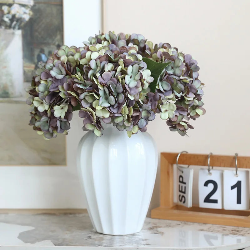 Silk Hydrangea Artificial Flowers – Wedding & Home Décor Artificial Silk Flowers Babs