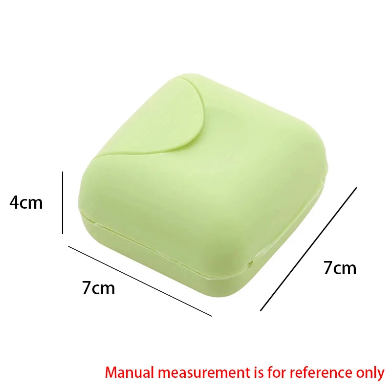 Portable Travel Soap Dish Box – Candy Color Plastic Holder Travel Soap Dish Babs