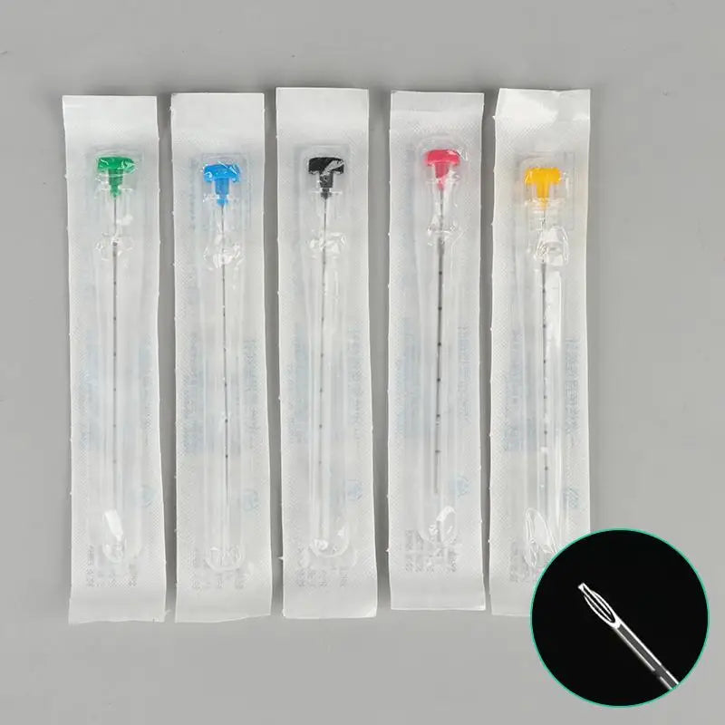 10Pcs Disposable Intradermal Needles 0.6–1.2MM Stainless Steel Intradermal Needles Babs