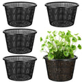 5-Pack Large Hydroponics Net Pots – 8.3" Mesh Planting Baskets Hydroponics Net Pots Babs Default Title