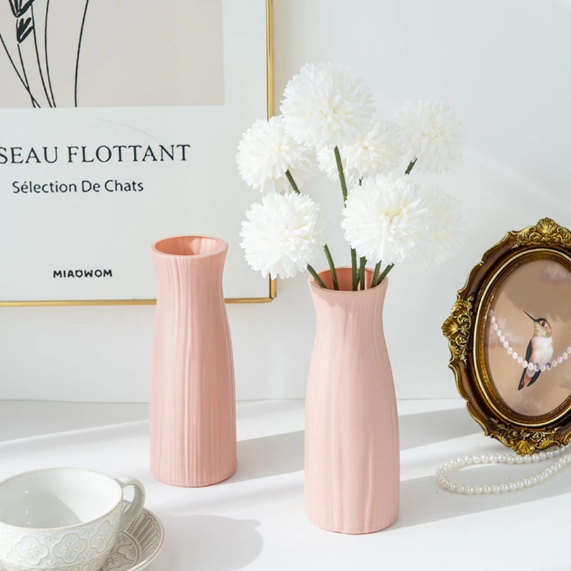 Plastic Imitation Ceramic Vase – Wedding, Home & Party Décor Decorative Vase Babs