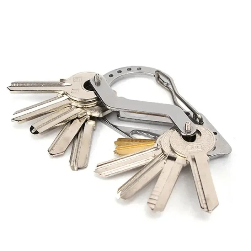 EDC Carabiner Multi-Tool Key Holder – Stainless Steel EDC Multi-Tool Babs