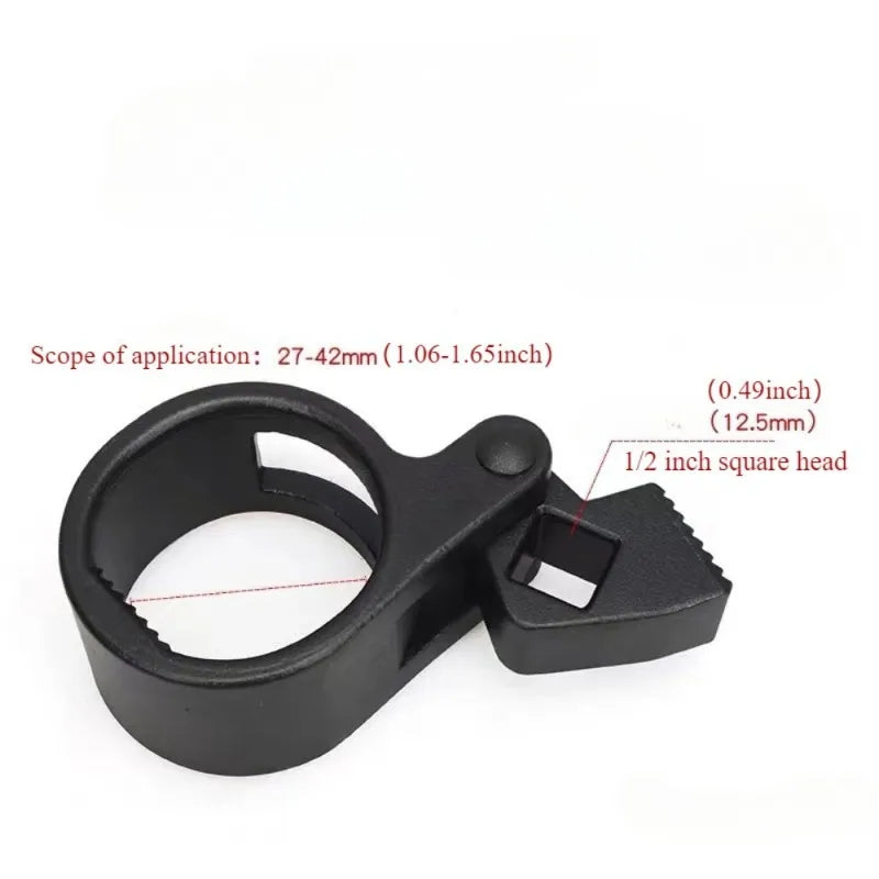 Inner Tie Rod Wrench 27–42mm | Steering Rack Removal Tool Auto Repair Wrench Babs