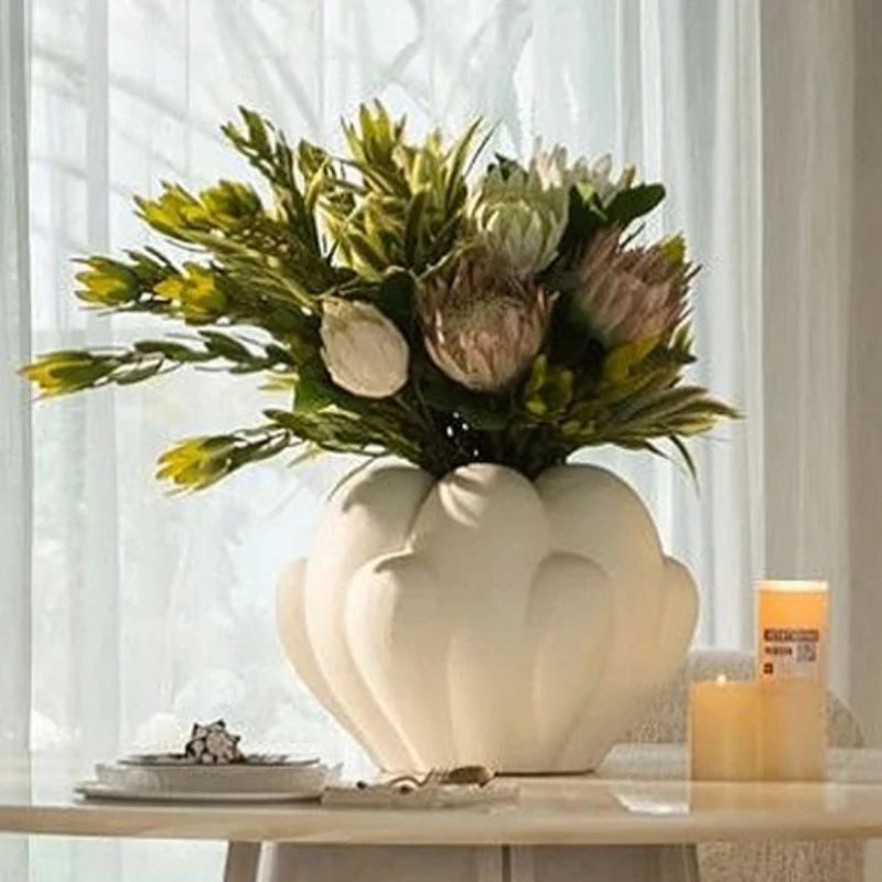 Modern Nordic Luxury Vase | Elegant Home Decor & Centerpiece Decorative Vase Babs