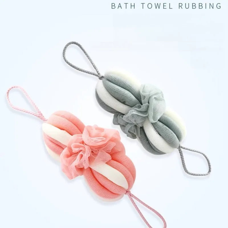Pumpkin Bath Sponge – Soft Stretchable Shower Loofah Scrubber Bath Sponge Babs
