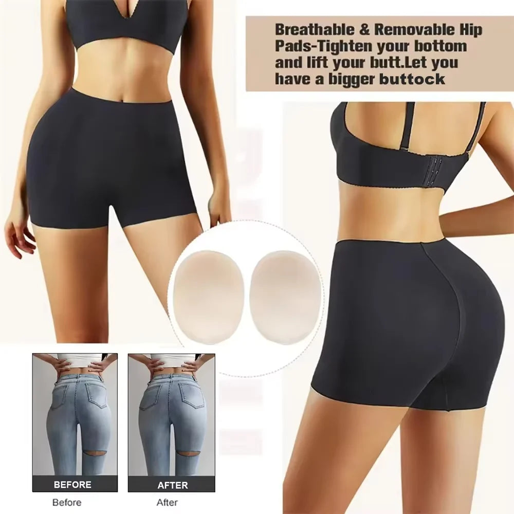 Padded Butt Lifting Panties – Hip Enhancer Seamless Shapewear Shapewear Panties Babs