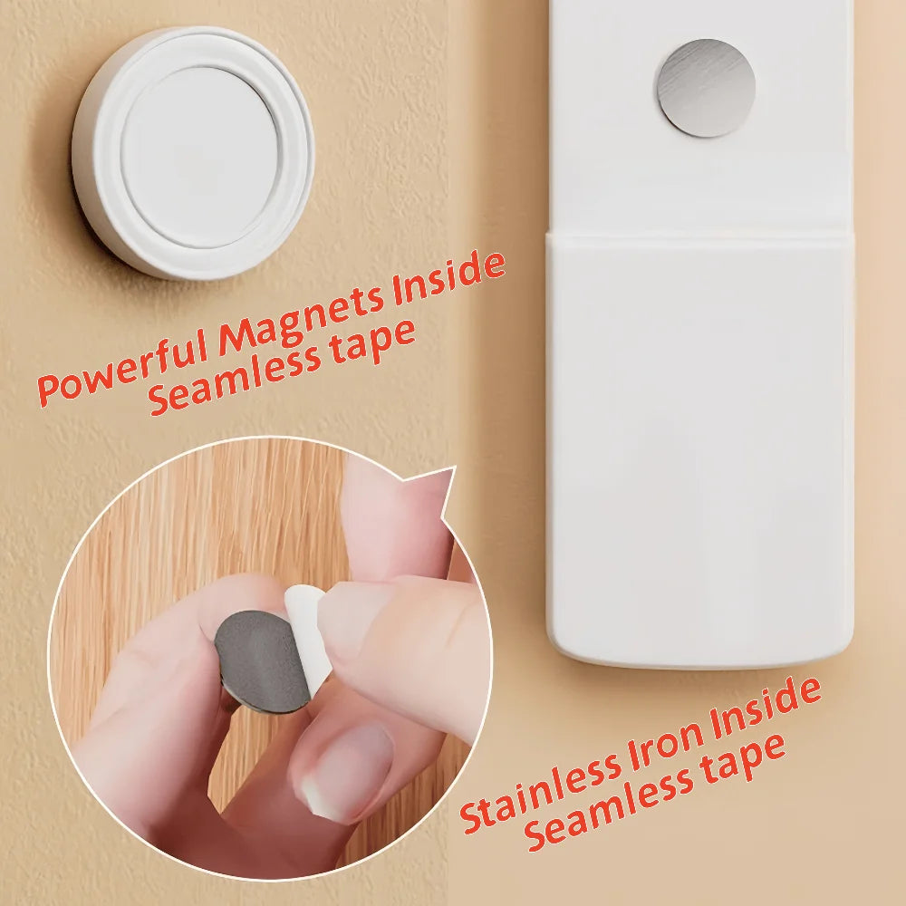 Magnetic Wall Mount Remote Holder – No Drill Adhesive Organizer Wall Mount Organizer Babs