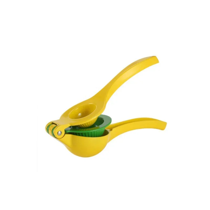 Manual Lemon Squeezer – Aluminum Citrus Hand Press Juicer Manual Citrus Juicer Babs 2-In-1 Lemon Squeez