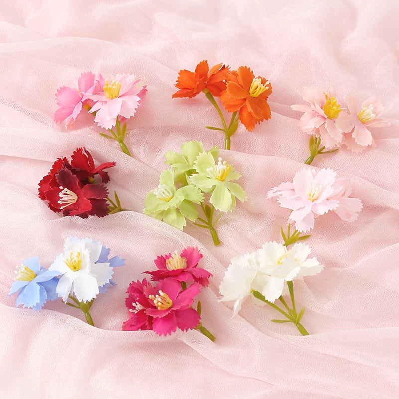 10/20Pcs 7cm Silk Artificial Rose Flower Heads – Wedding & Home Décor Artificial Flower Heads Babs