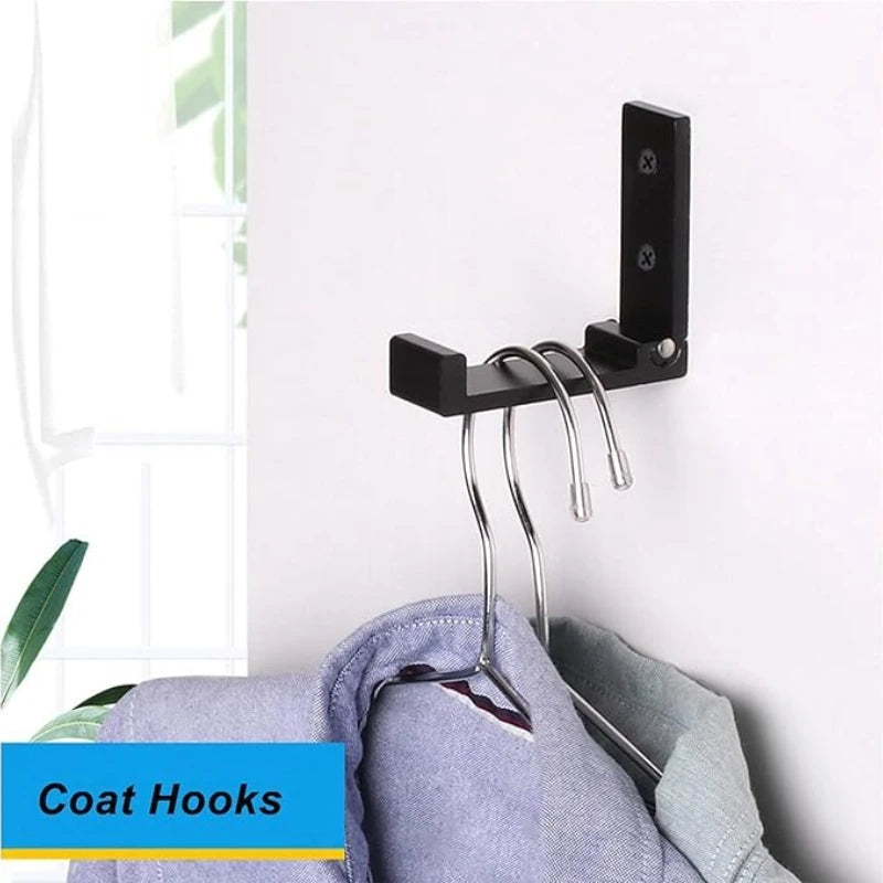 Foldable Aluminum Alloy Wall Hook – Heavy Duty, Rust-Free Wall Hook Babs