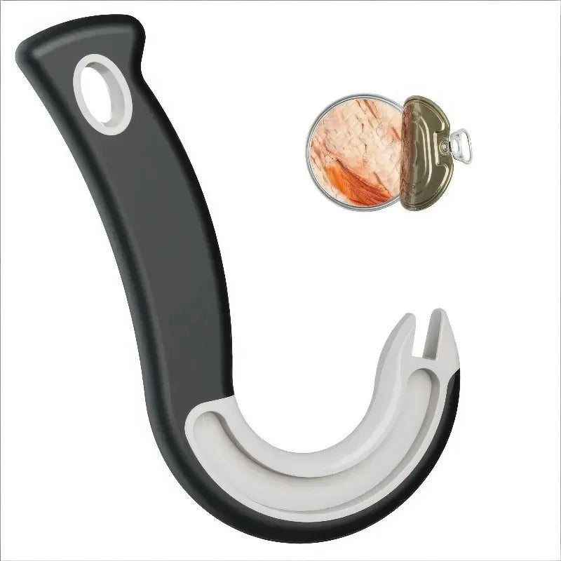 Hook Type Can Opener Black – Stainless Steel Kitchen Tool Can Opener Babs