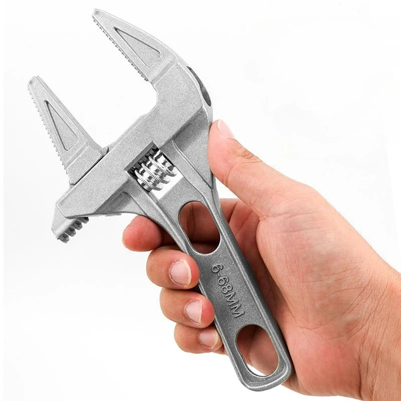 Adjustable Aluminum Open End Wrench – Plumbing Faucet Tool Adjustable Wrench Babs