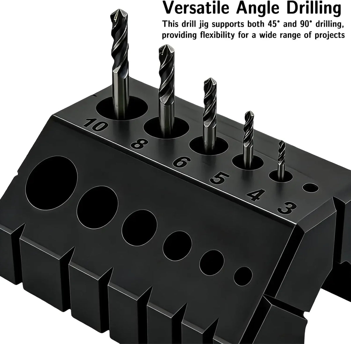 3D Printed Drill Guide Digital Scale Precision Hole Locator Drill Guide Tool Babs