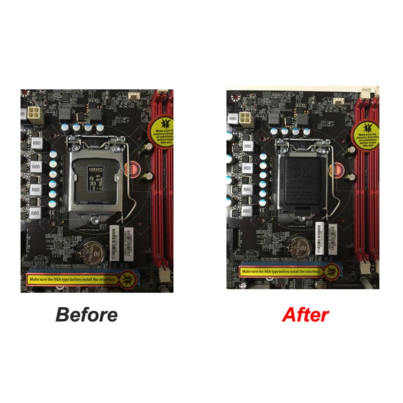5-Pack LGA115X CPU Socket Pin Protection Cover – 1150/1151/1155/1156 CPU Socket Cover Babs