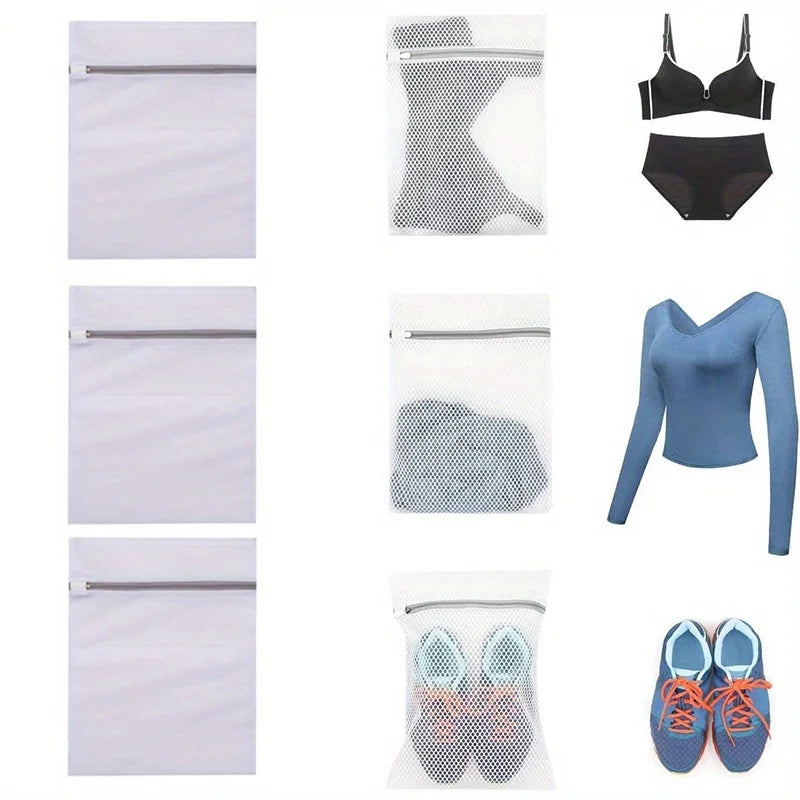 Mesh Laundry Bags 10/5 Pack – Strong Zipper for Delicates Mesh Laundry Bags Babs