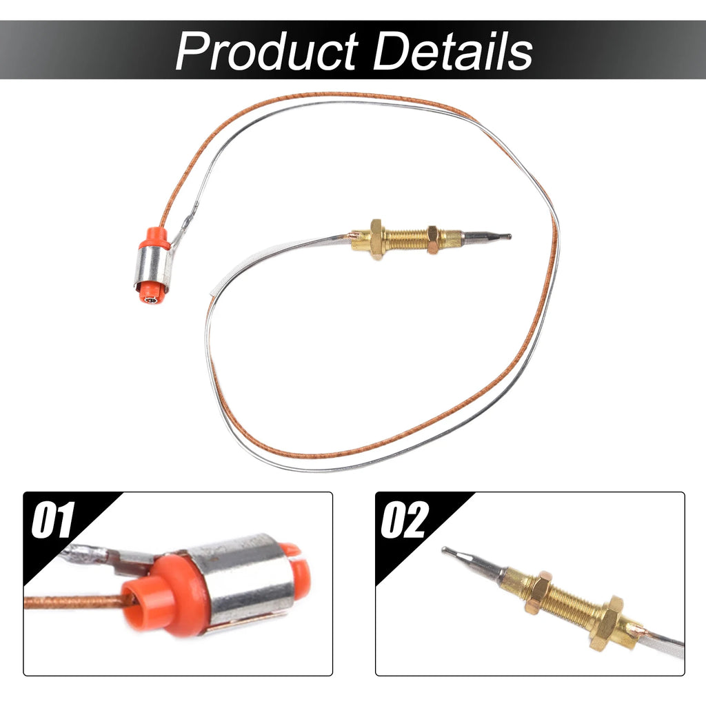 Copper Gas Stove Thermocouple for Sabaf Built-In Burners Stove Replacement Part Babs