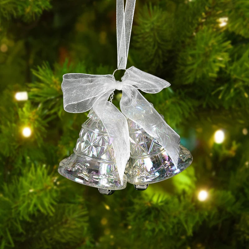Acrylic Snowflake Christmas Ornaments – Transparent Pendants Christmas Tree Ornaments Babs F