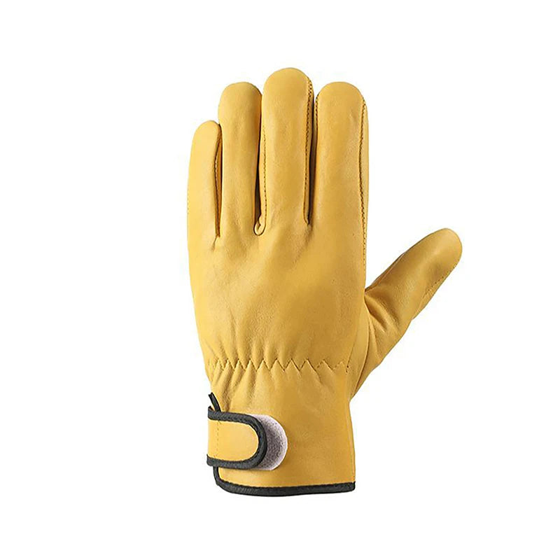 Sheepskin Leather Work Gloves – Welding, Garden & Motorcycle Leather Work Gloves Babs