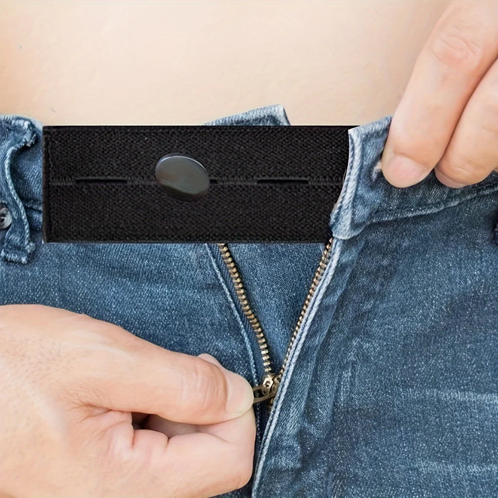 2pcs Elastic Waistband Extender Buttons for Jeans & Pants Waistband Extender Babs
