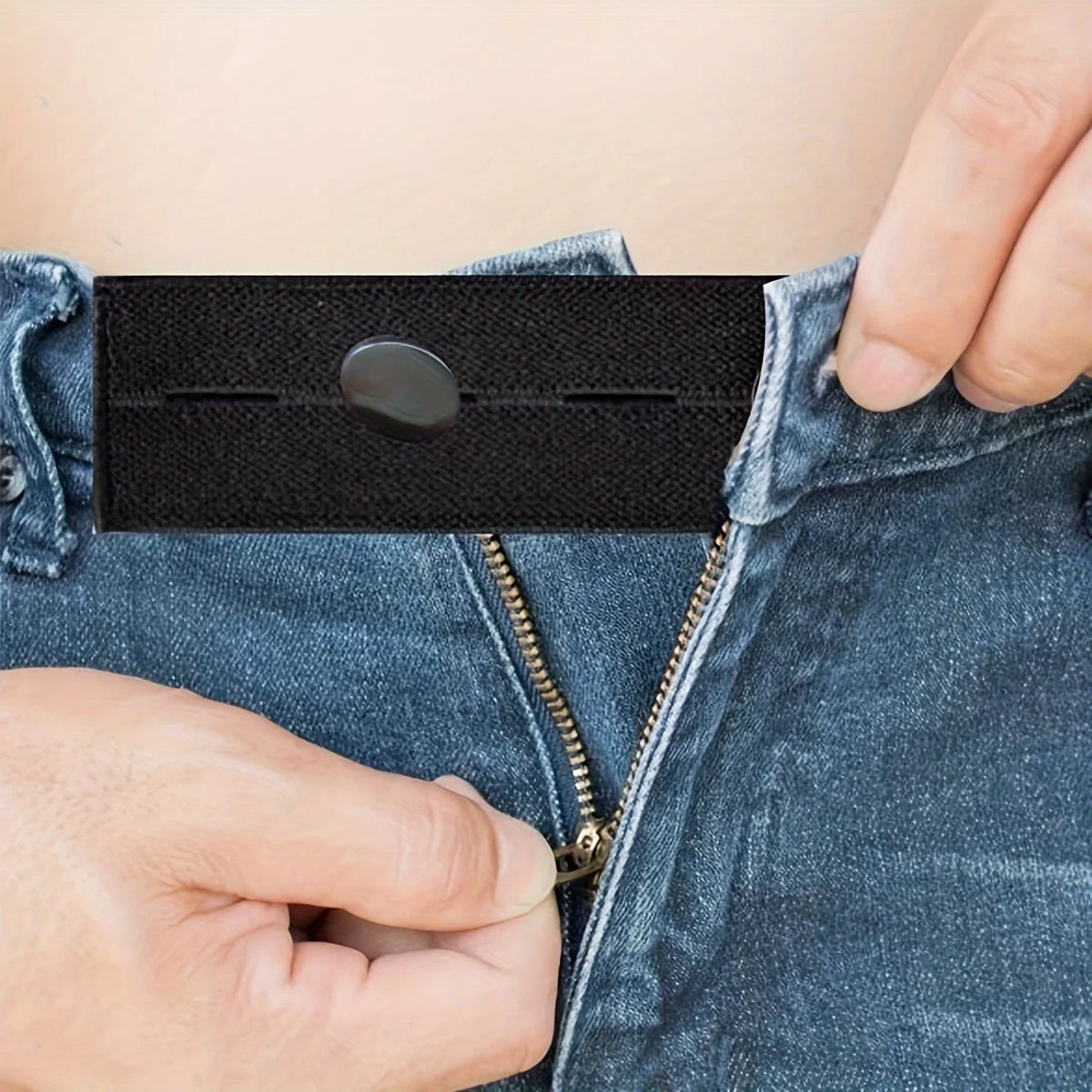 2pcs Elastic Waistband Extender Buttons for Jeans & Pants Waistband Extender Babs