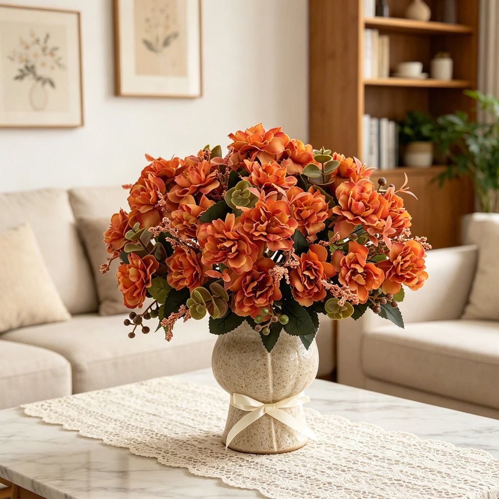 Silk Cherry Blossom Artificial Flowers for Wedding & Home Décor Artificial Silk Flowers Babs