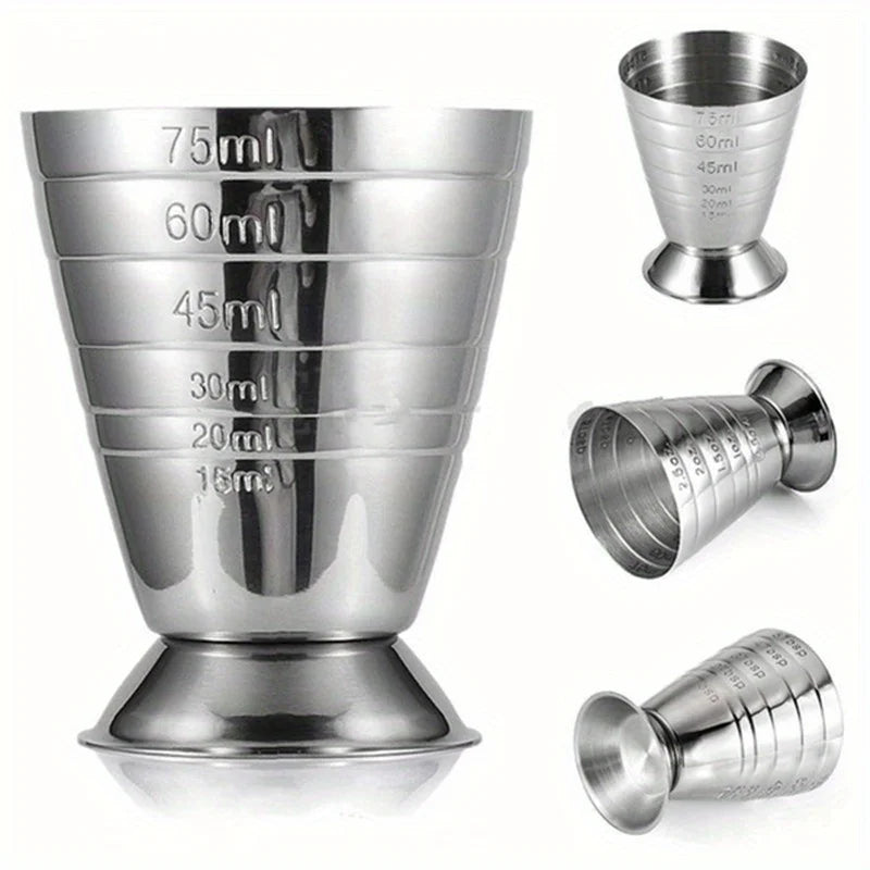 Stainless Steel Cocktail Measuring Jigger with Graduations Cocktail Measuring Jigger Babs