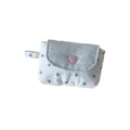 Sequined Mini Earphone & Jewelry Pouch – Snap Button Storage Bag Mini Storage Pouch Babs StyleB