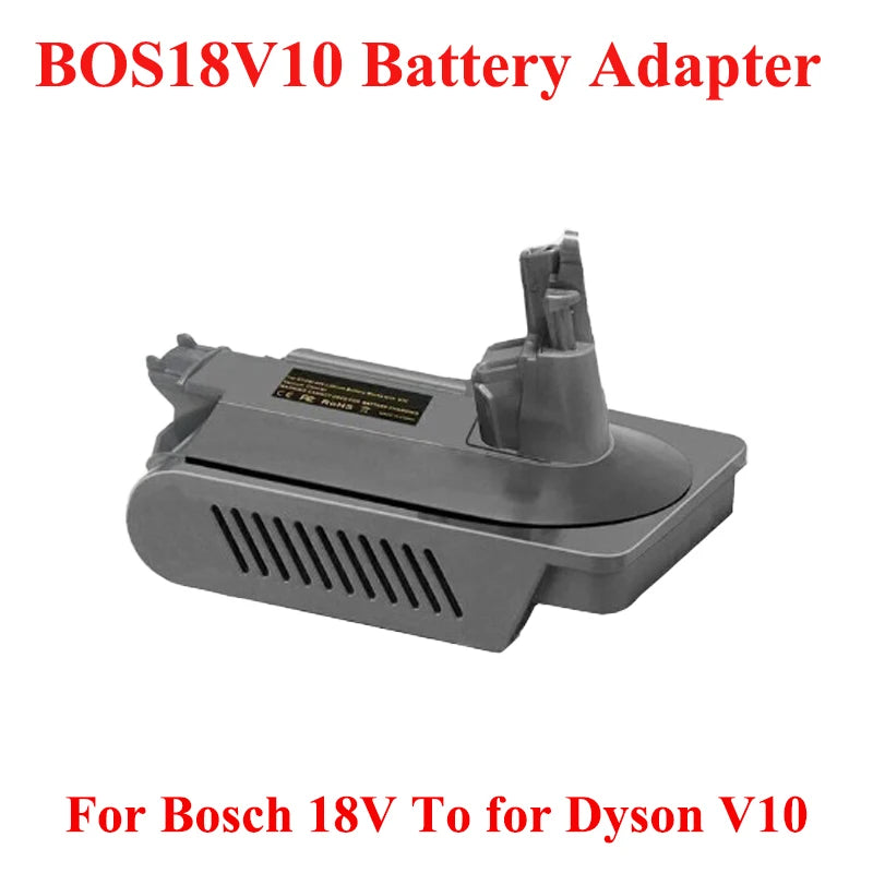 Bosch 18V to Dyson V10 Battery Adapter | BOS18V10 Converter Battery Adapter Babs BOS18V10