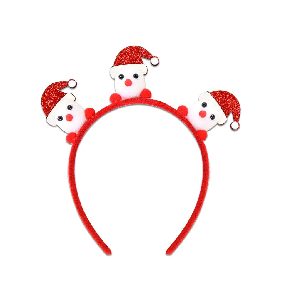 Cute Christmas Headbands – Elf, Reindeer & Tree Styles Holiday Hair Headband Babs Style 4