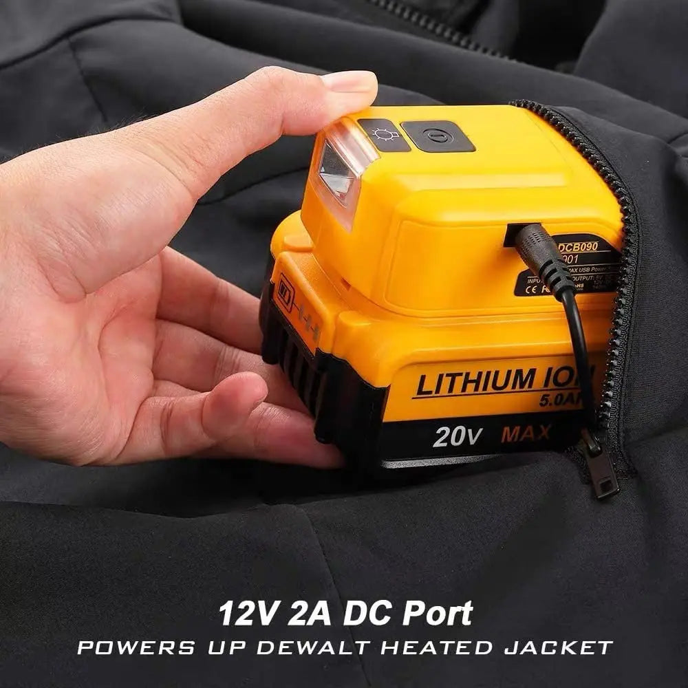 LED Worklight for Dewalt 18/20V Battery – 1250 Lumen Cordless LED Work Light Babs