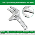Adjustable Bathroom Wrench 6-68mm | Kitchen Plumbing Spanner Adjustable Plumbing Wrench Babs Toothed
