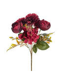 Artificial Silk Chrysanthemum Rose Flowers – Wedding & Home Décor Artificial Silk Flowers Babs color 3 1 pc