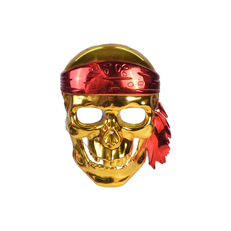 Kids Pirate Costume Accessory Set – Hat, Hook, Mask & More Costume Accessory Set Babs gold mask