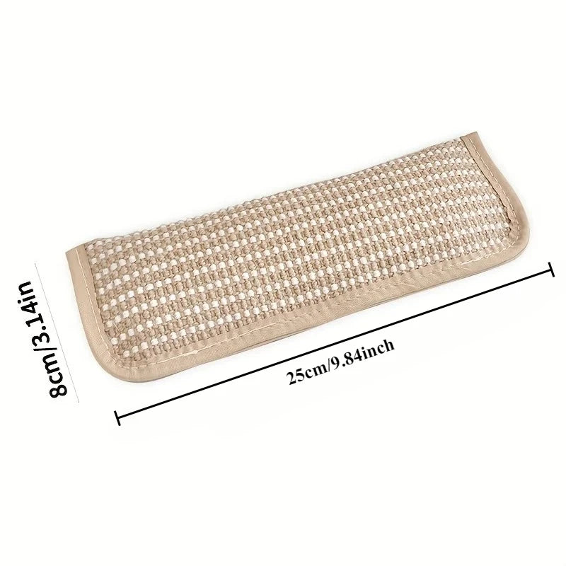 Hemp Cat Scratching Pad & Toy Pillow – Chew-Resistant Cat Scratching Pad Babs YELLOW