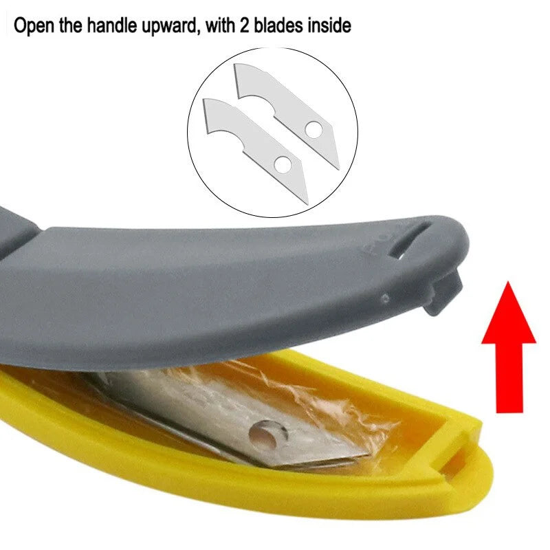 Acrylic Hook Cutter Knife with 3 Spare Blades – DIY Tool Acrylic Cutting Tool Babs