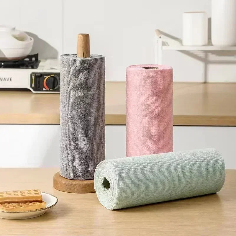 Reusable Absorbent Cleaning Towel Rolls – Kitchen, Car & Windows Reusable Cleaning Towels Babs