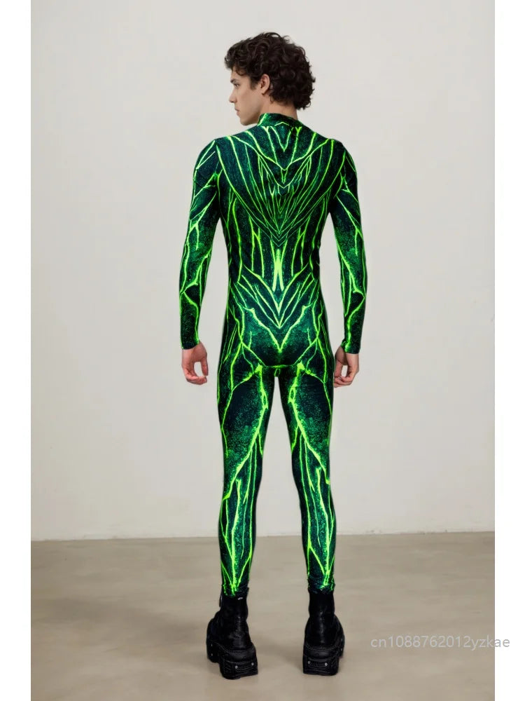 Steampunk Armor Bodysuit Cosplay Tights – Halloween Costume Cosplay Costume Bodysuit Babs