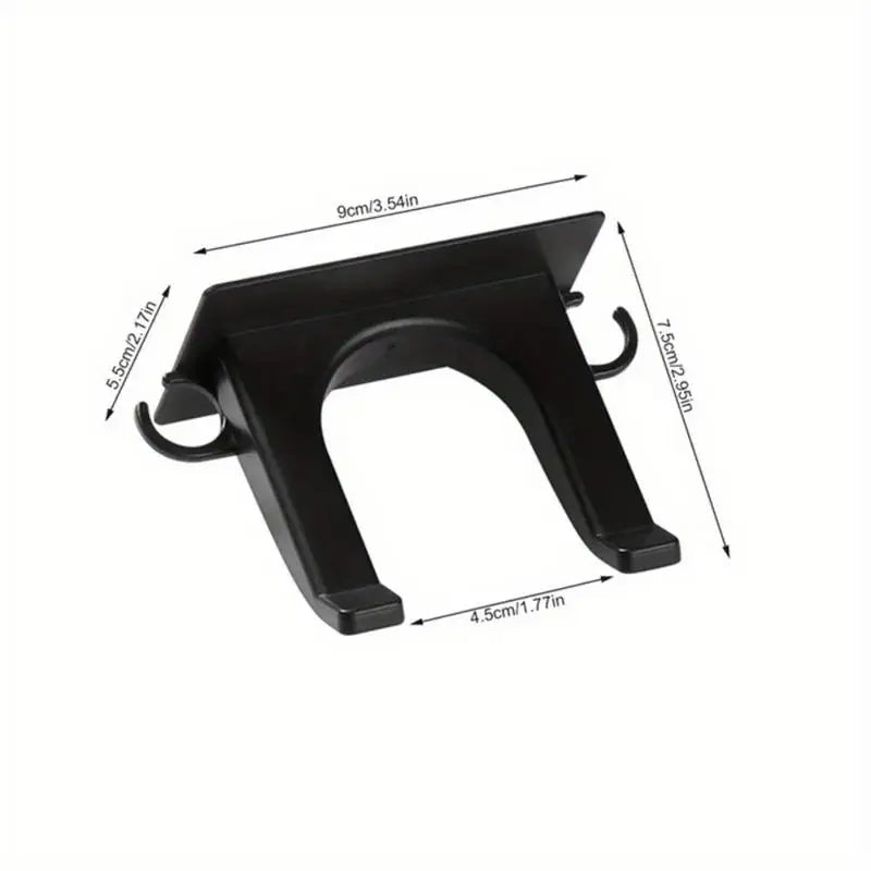 Wall-Mounted Hair Dryer Holder – Punch-Free Self-Adhesive Rack Bathroom Organizer Rack Babs